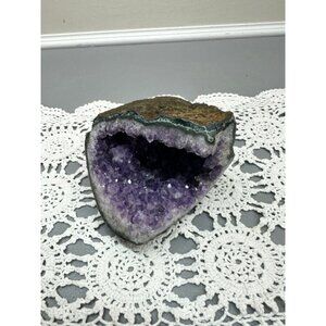 Stunning Amethyst Cut Base Cluster Crystal Quartz